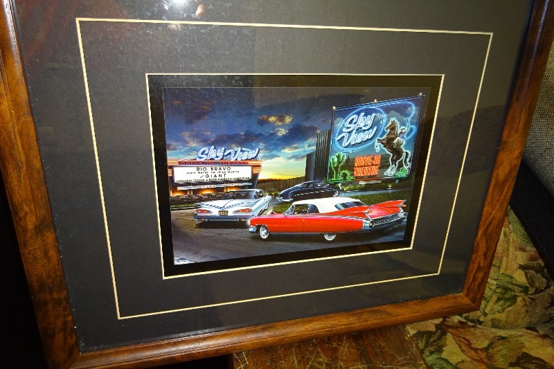 Skyview Picture in frame