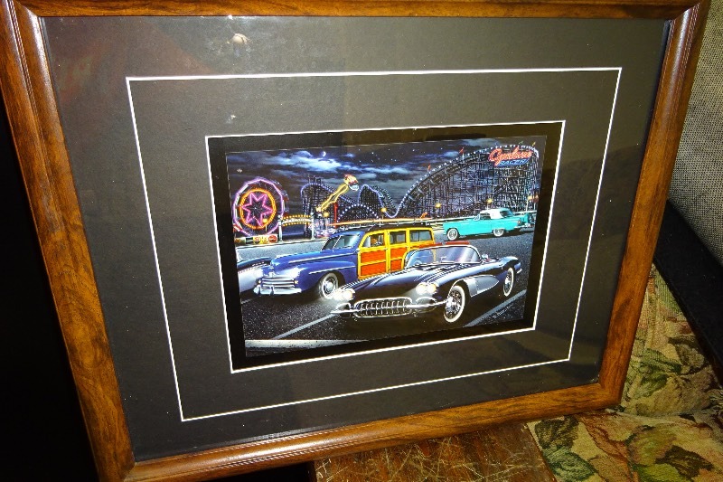 Cyclone Racer Picture in frame