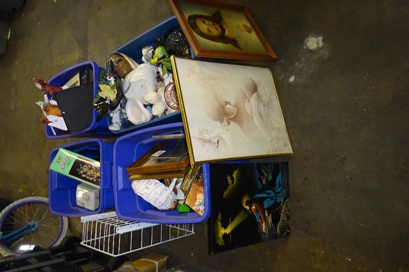 Variety of items