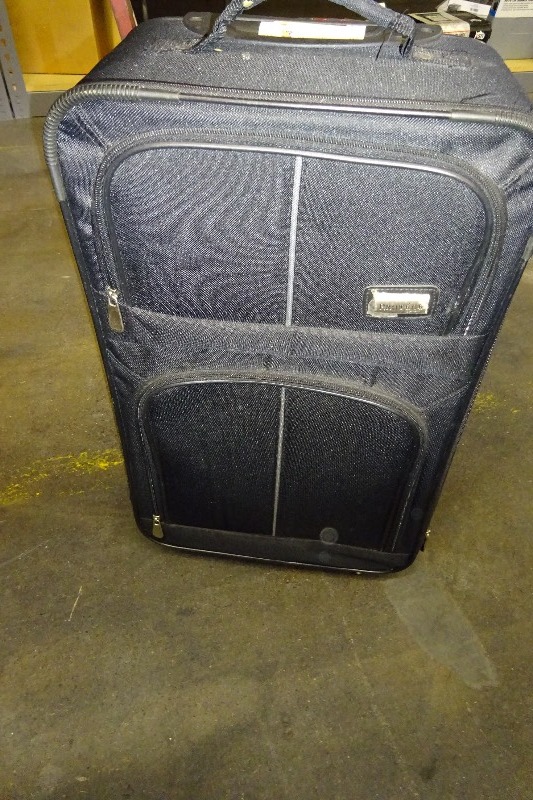 Suitcase on wheels