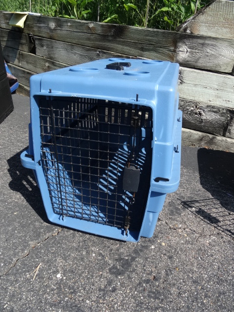 lot 21 image: Pet carrier