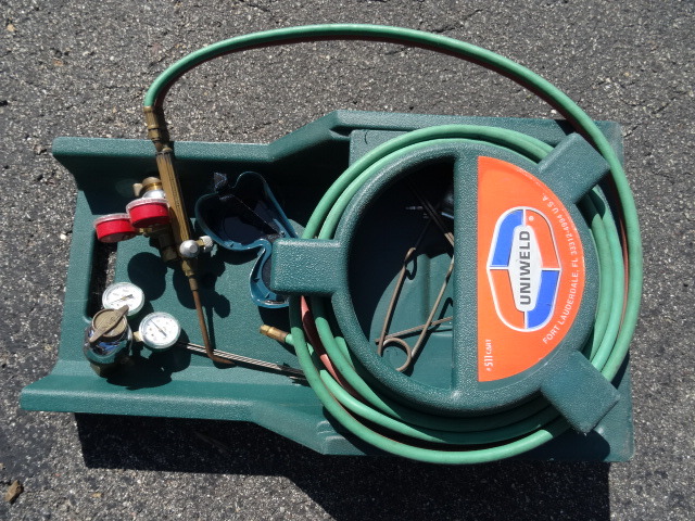lot 26 image: Uniweld brazing set
