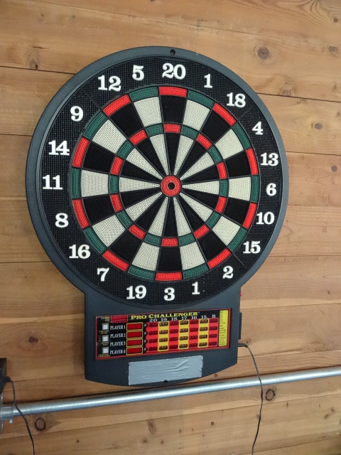 lot 30 image: Dart board