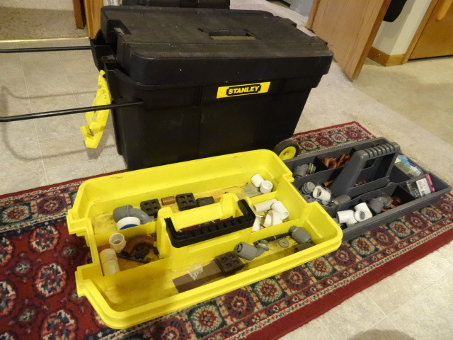 lot 37 image: Stanley portable tool box