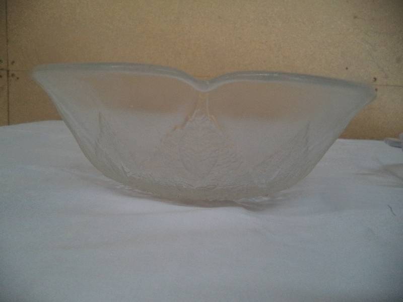 Serving Bowl and pickle plate