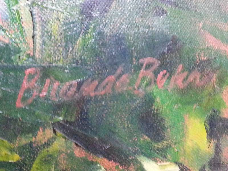 lot 2 image: Brenda Behr Original Oil The South