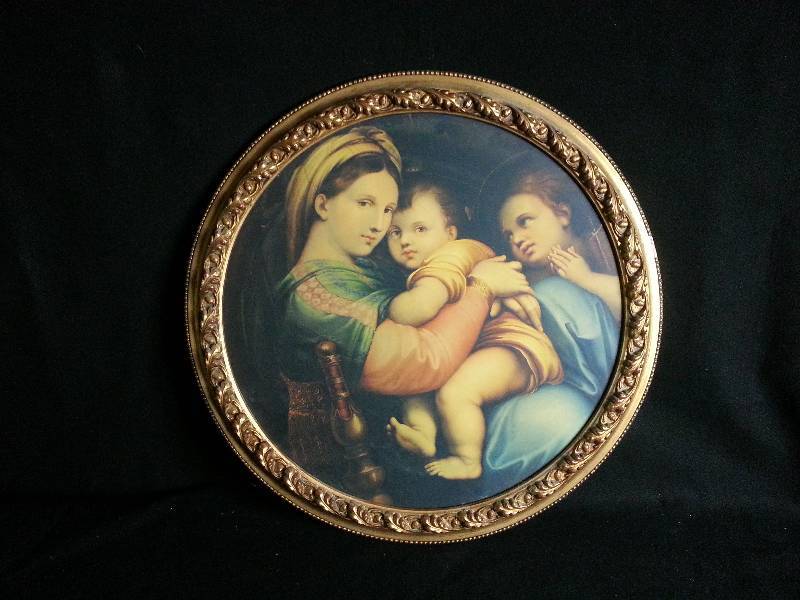 lot 7 image: Vintage Religious Art