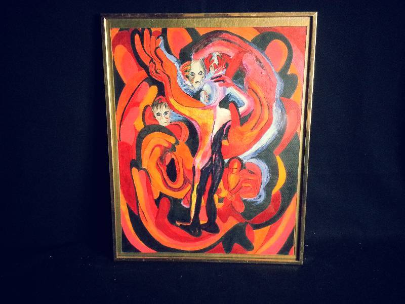 lot 15 image: Original Acrylic Interpretational Art