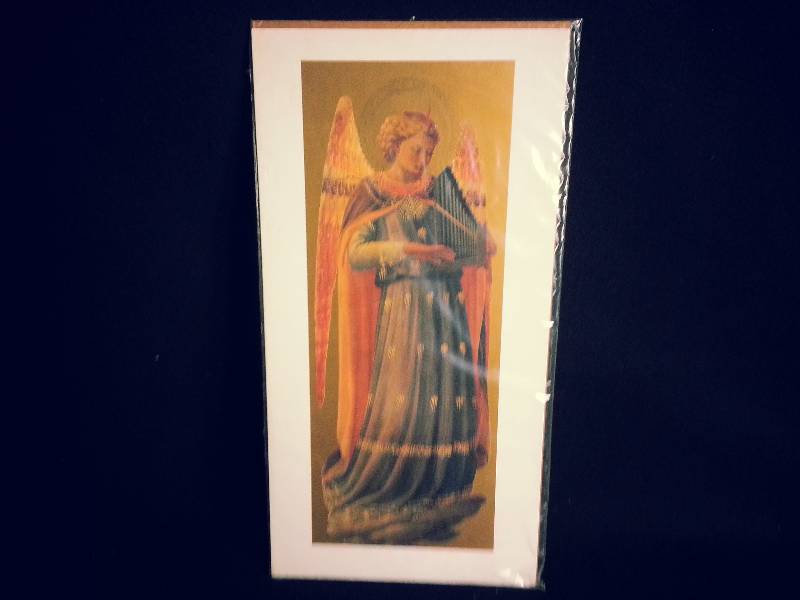 lot 27 image: Bold, Embossed, Golden Angel Art