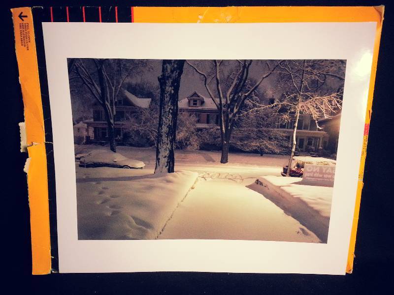 lot 28 image: Large Black & White Photograph