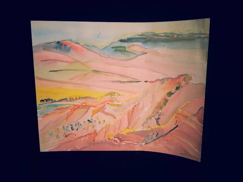lot 29 image: Elizabeth Manfredi Original Watercolor