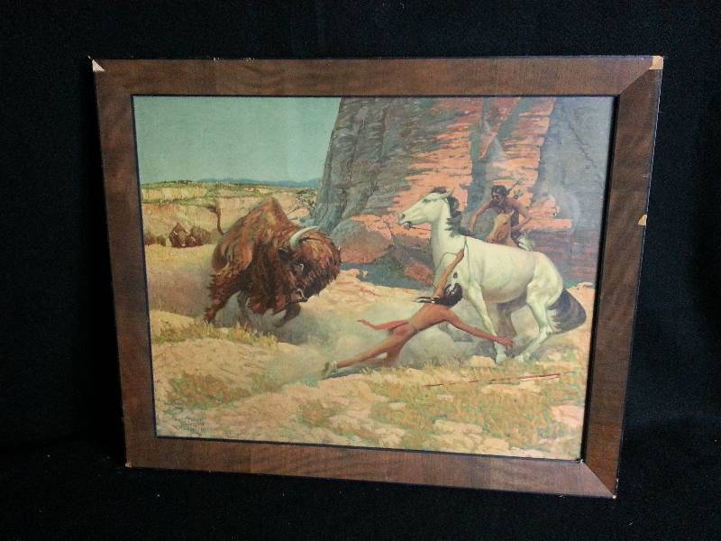 lot 55 image: Vintage Native American Art