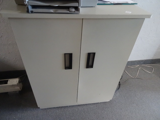 2 door metal cabinet