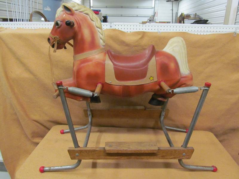 vintage bouncy horse