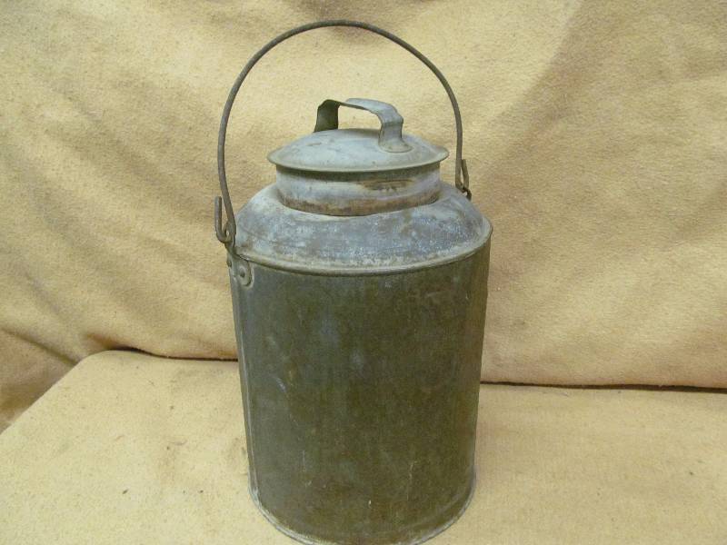 Vintage milk can