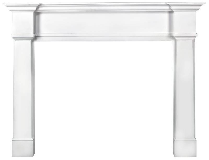 Pearl Mantels 550 Richmond MDF Fireplace Mantel in White