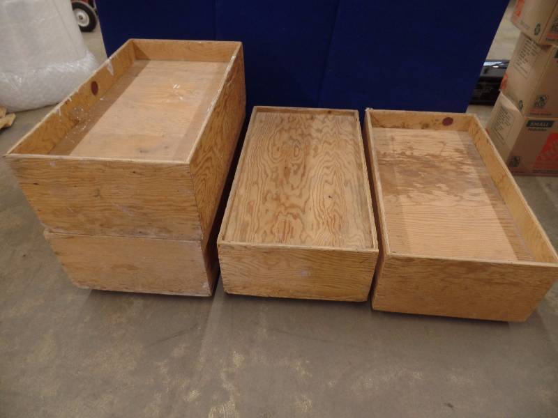 Rolling Wood Carts