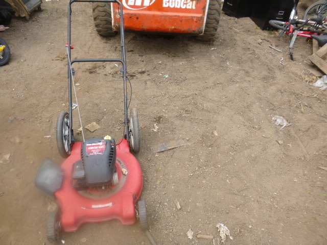 lot 31 image: Yard Machines High Wheel Push Mower