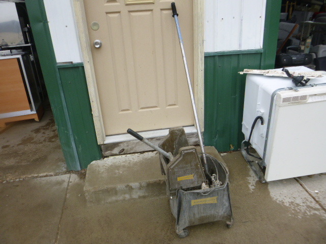 lot 74 image: Rubbermaid Brute Mop Bucket