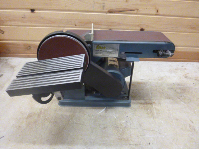 lot 117 image: Encol BeltDisk Sander