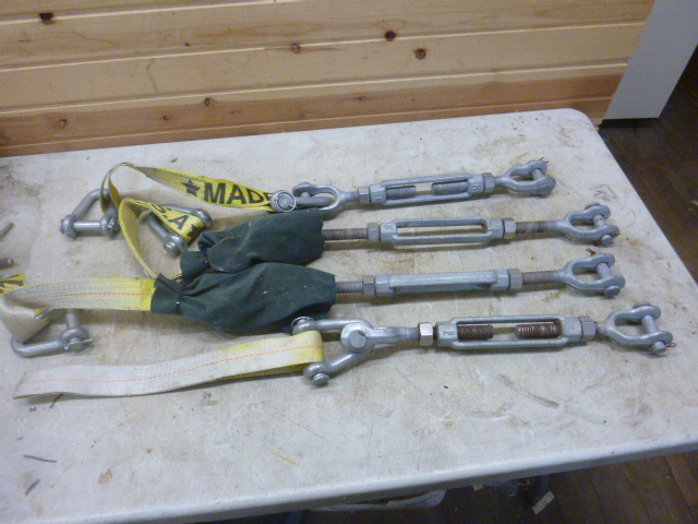 lot 120 image: 4 Large Turnbuckles