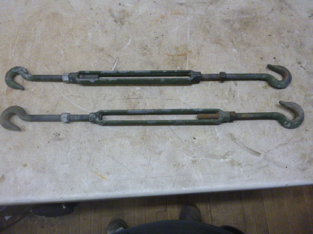lot 121 image: 2 Large Turnbuckles