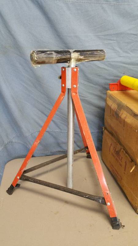lot 11 image: Group of Stands and (2) Cases of Rollers