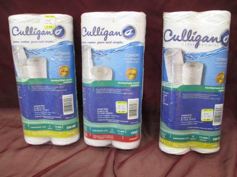 Qty 3 Culligan Clear Promise Sedime...
