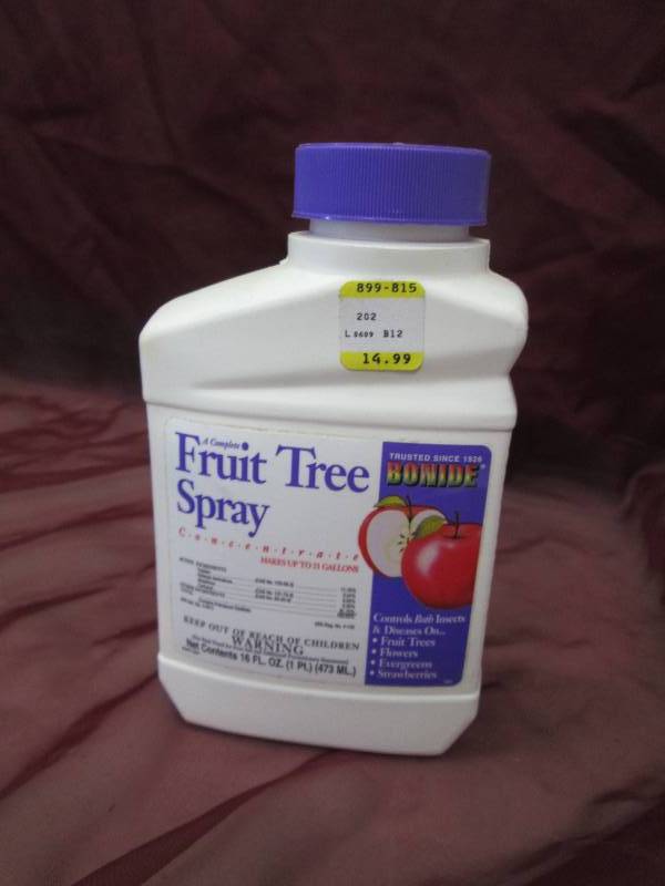 Fruit Tree Spray concentrated makes...