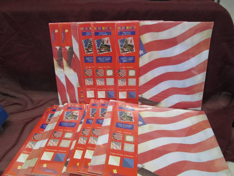 Qty 18  Scrapbooking papers combo A...