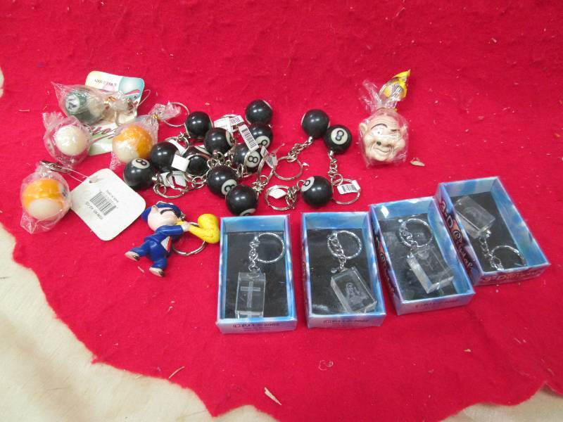 Assortment of different kinds of ke...
