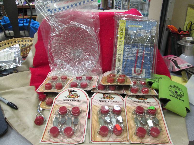 Qty 12 To seal bottles up, 2- fruit...