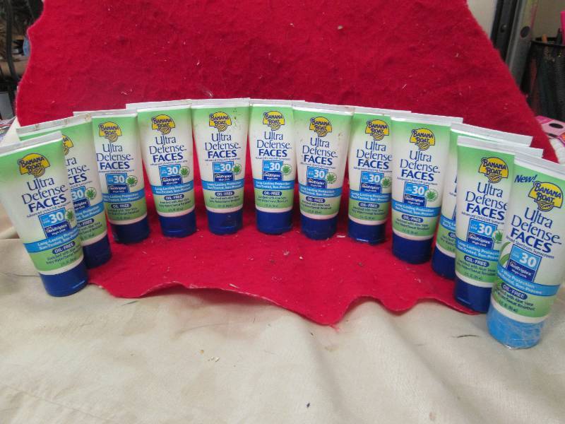 Qty 12 Banana boat Ultra Defense fa...