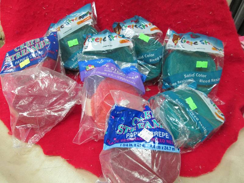 5-Crepe streamer 1 34 x 81 Solid...