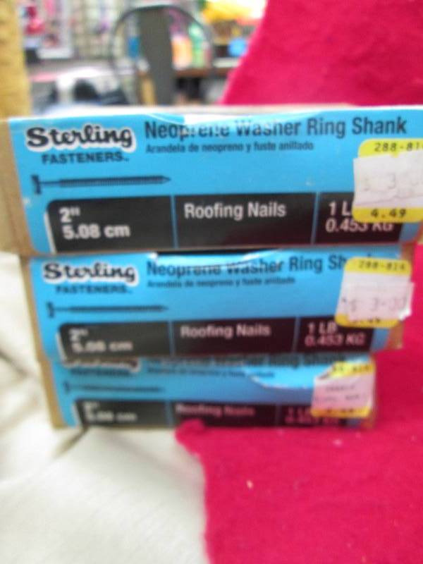 3 boxes of Sterling Fasteners Neopr...
