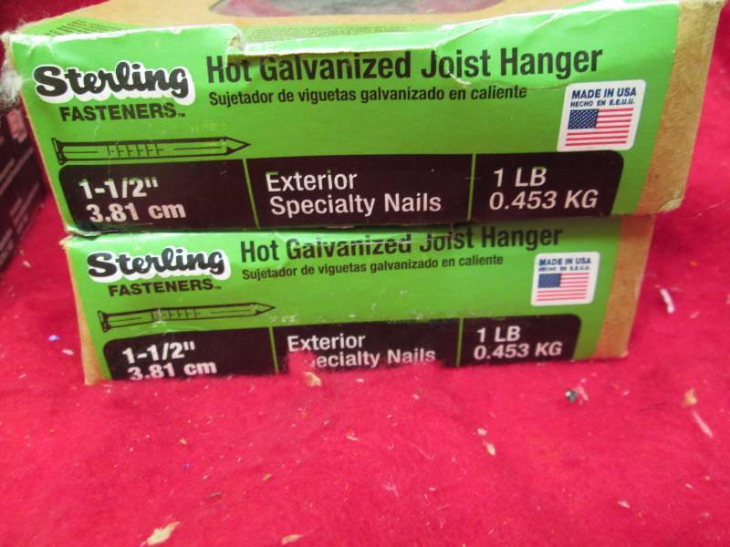 2- Sterling fasteners Hot galvanize...