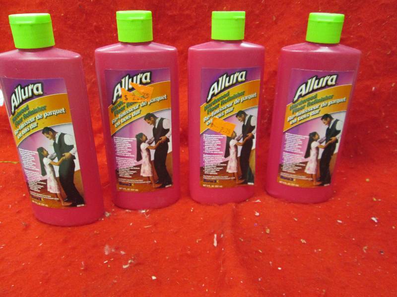 4- Allura Hardwood floor refinisher...