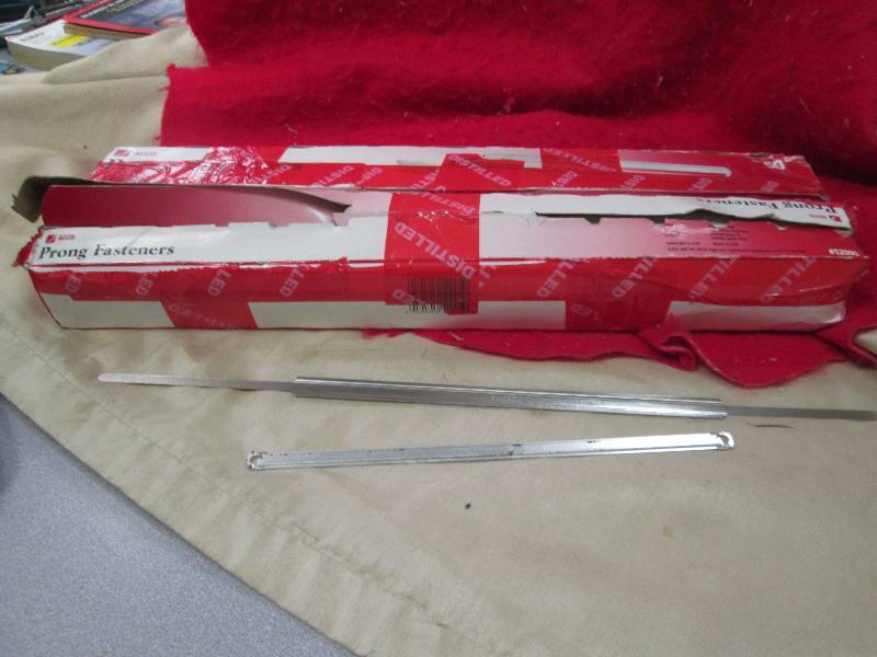Qty 4 box of 50 Prong Fasteners...