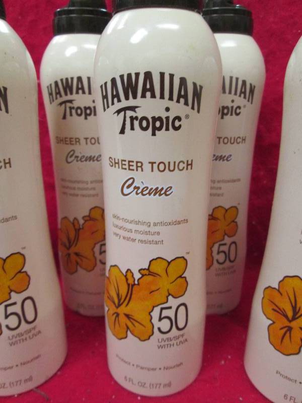 Qty 11 Hawaiian Tropic Sheer touch ...