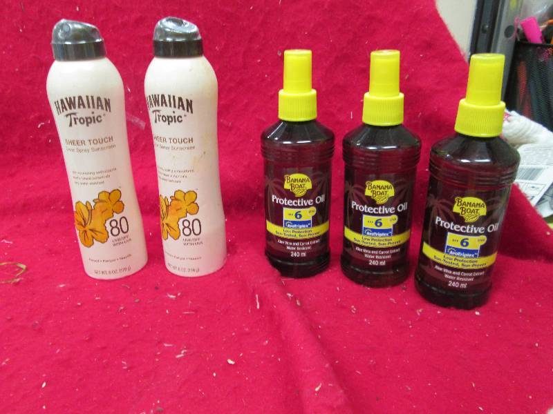 Qty 2  Hawaiian Tropic Sheer touch ...