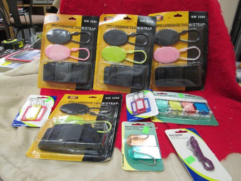 4- 2 pc Luggage Tag wstrap, 2-Flex...