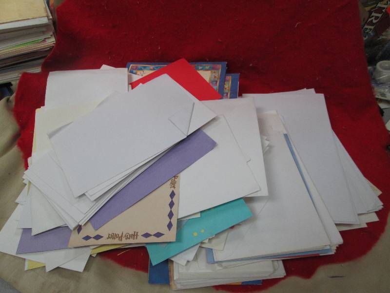 Assortment of size and color of  en...