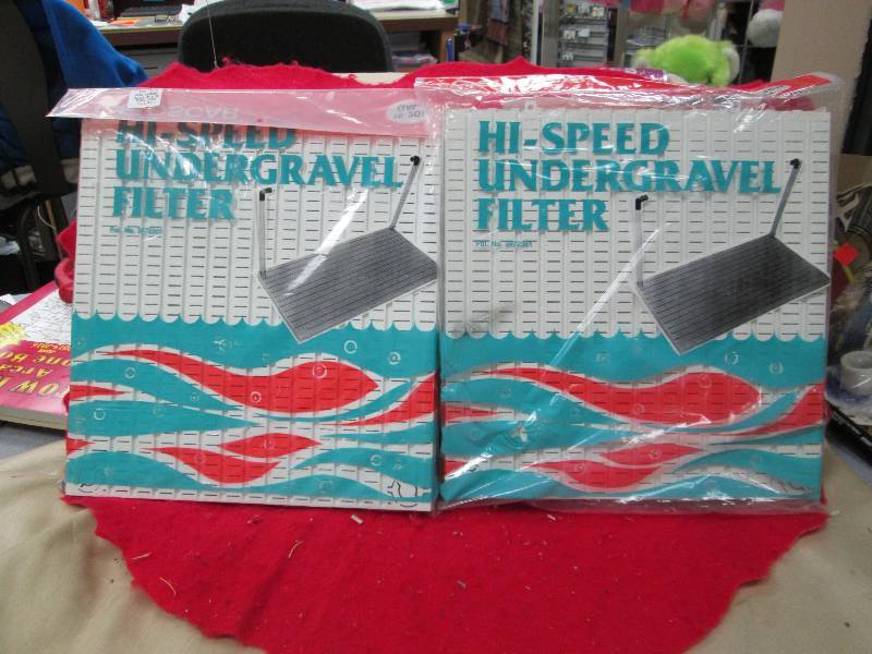 Qty 2 Hi-Speed Under gravel Filter ...