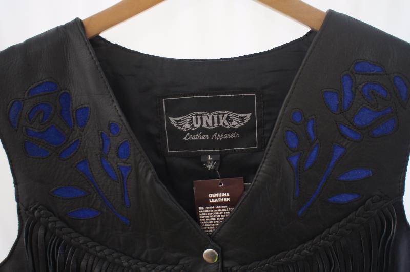 Unik Leather Apparel Vest