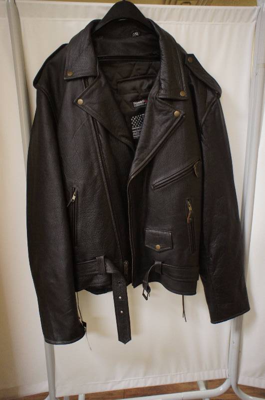 USA Bikers Dream Apparel Leather Jacket