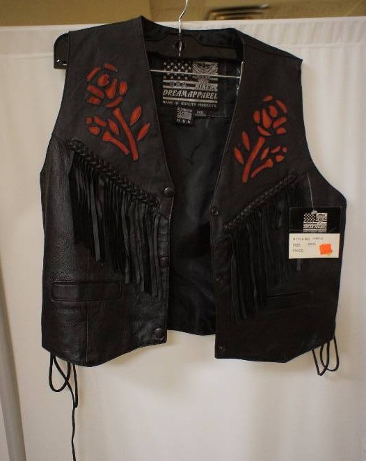 USA Bikers Dream Apparel Leather Vest