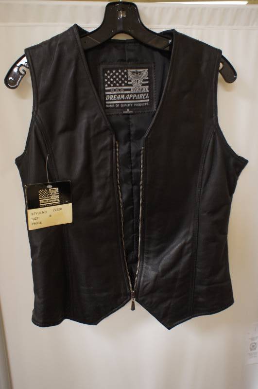 USA Bikers Dream Apparel Leather Vest