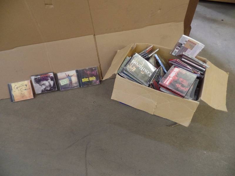 Box of CDs