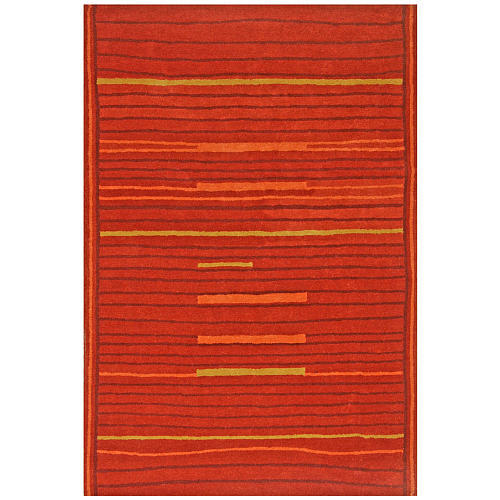 lot 13 image: Structure Rust Lineage Area Rug
