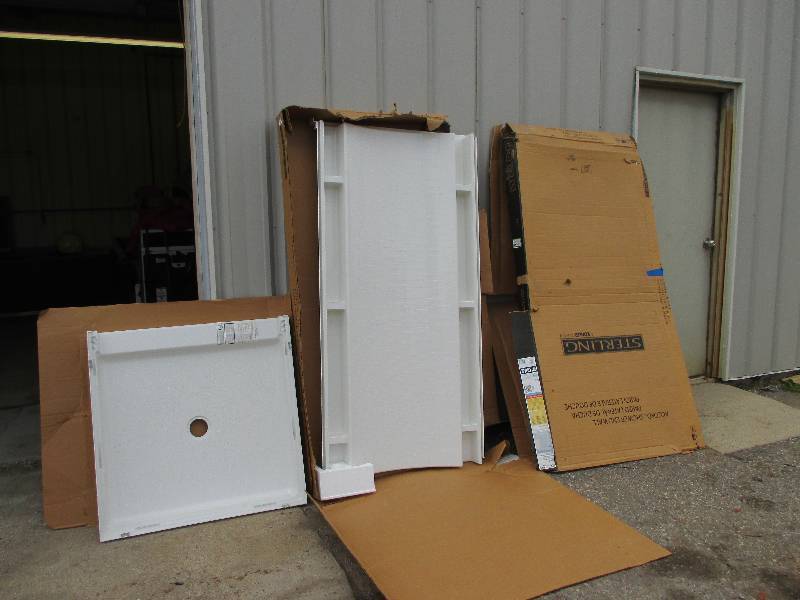 lot 15 image: Kohler 4 piece shower surround